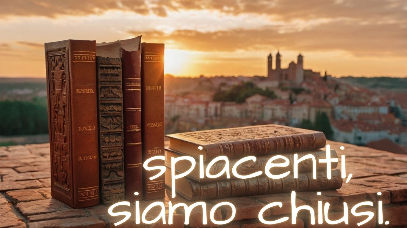 Ci dispiace, siamo chiusi.