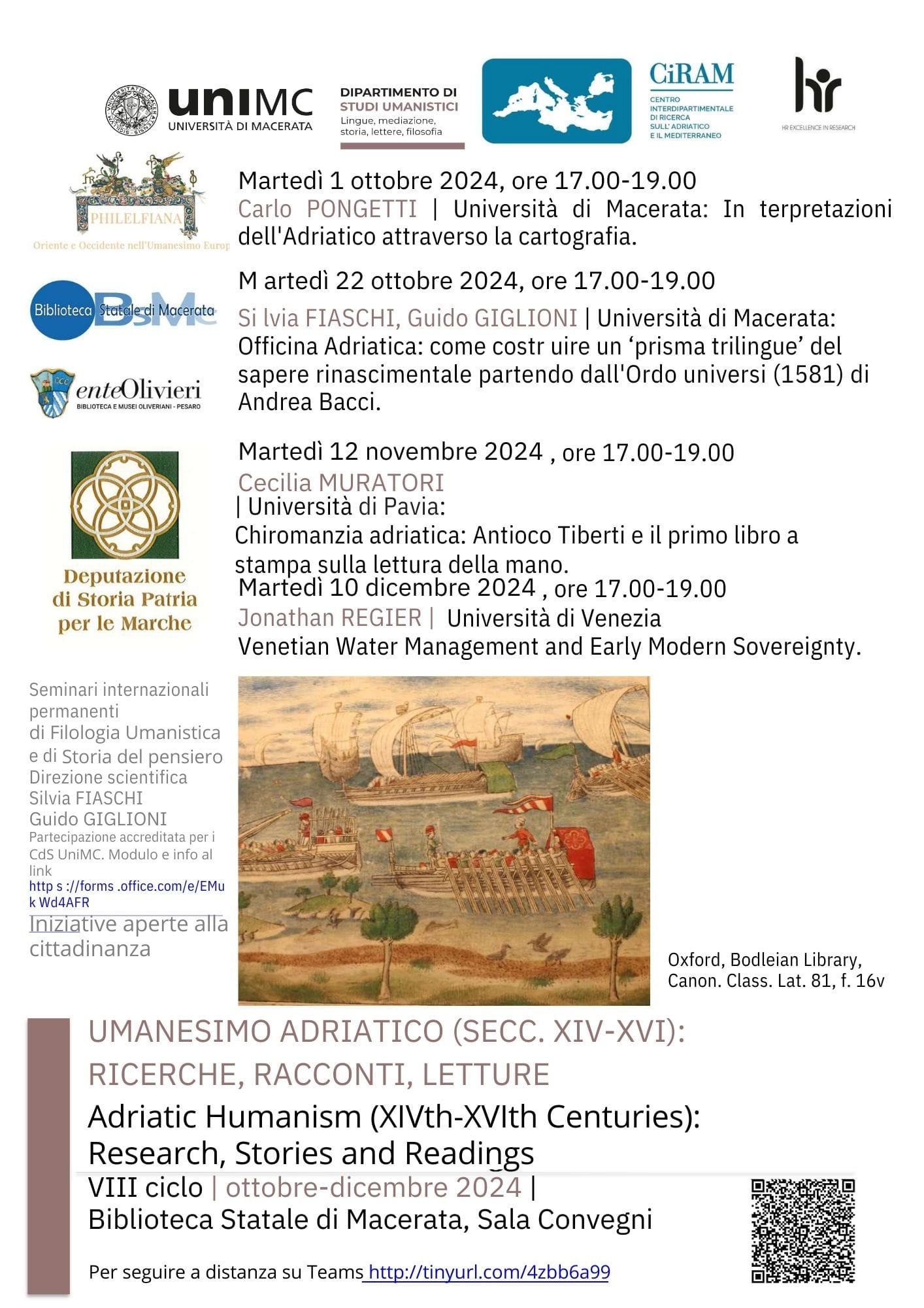 Umanesimo Adriatico SECC.XIV-XVI Ricerche, Racconti, Letture VIII