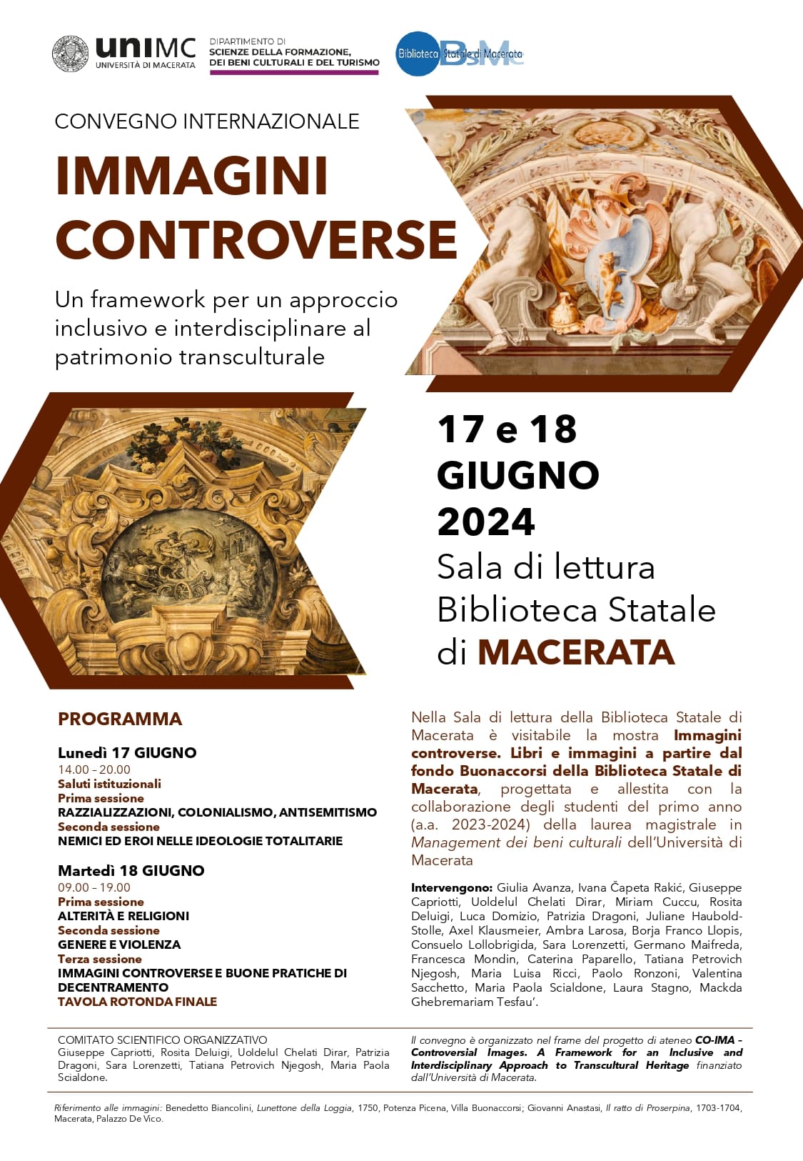IMMAGINI CONTROVERSE - un framework per approccio inclusivo e interdisciplinare al patrimonio transculturale