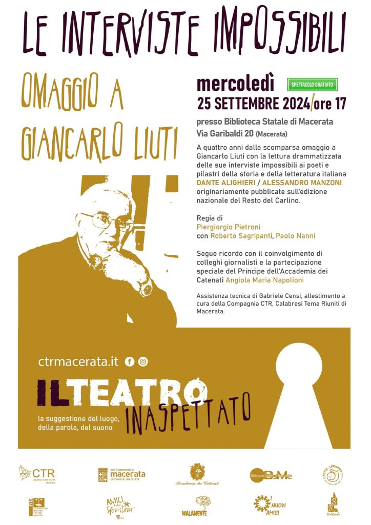 locandina le interviste impossibili