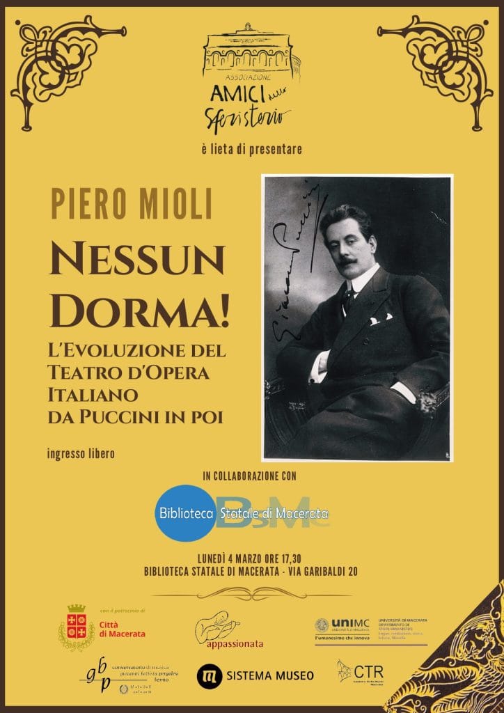 locandina evento nessun dorma