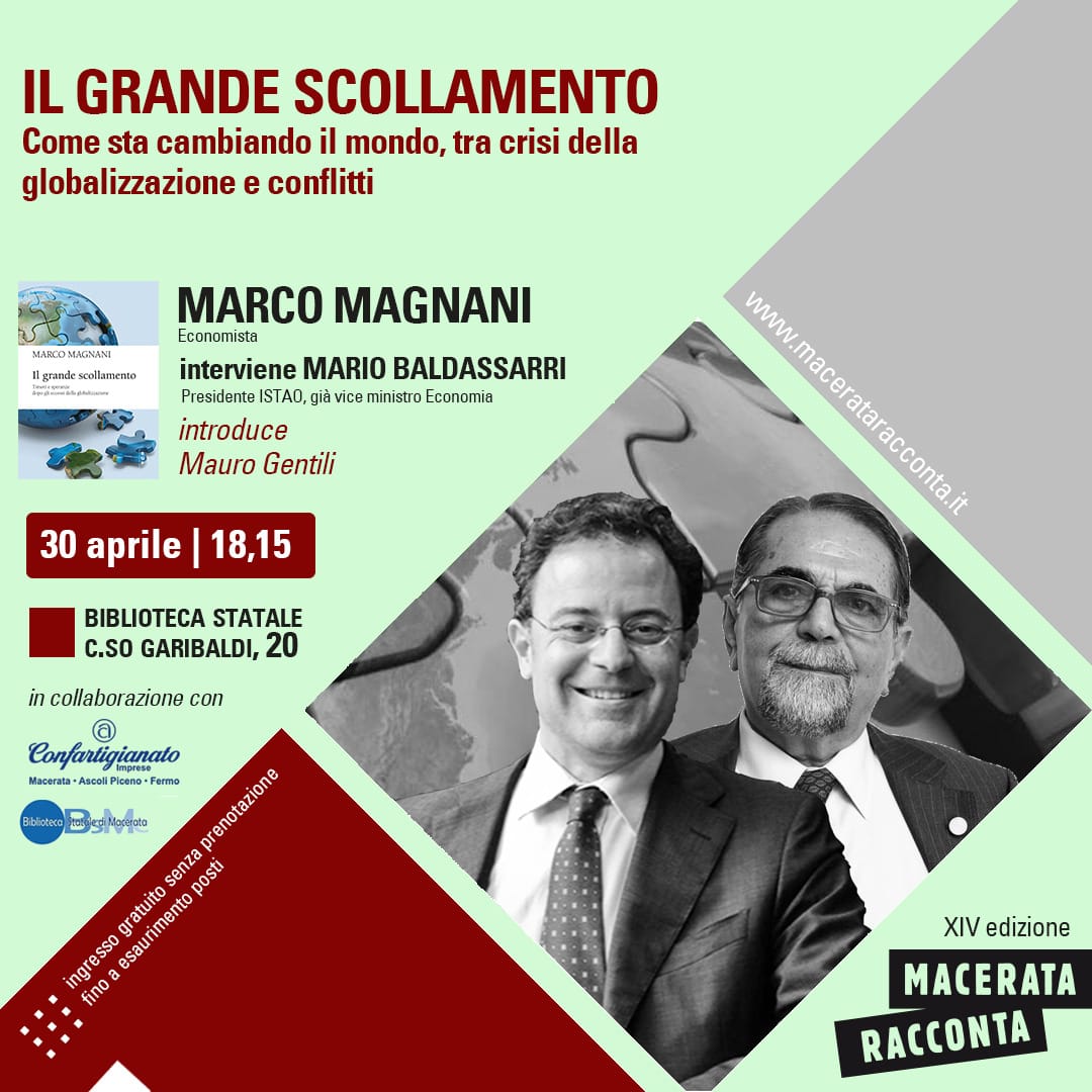 IL GRANDE SCOLLAMENTO. Come sta cambiando il mondo, tra crisi della globalizzazione e conflitti