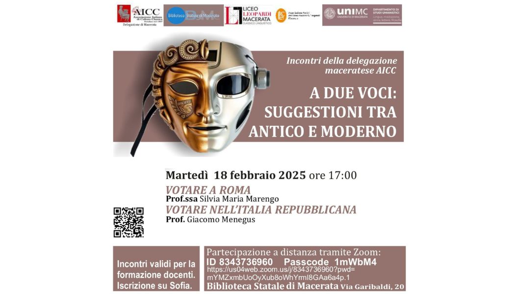 A due voci: suggestioni tra antico e moderno