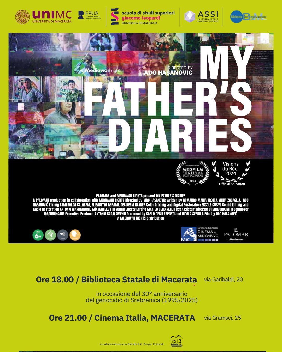 Aldo Hasanovic - "My father's diaries"