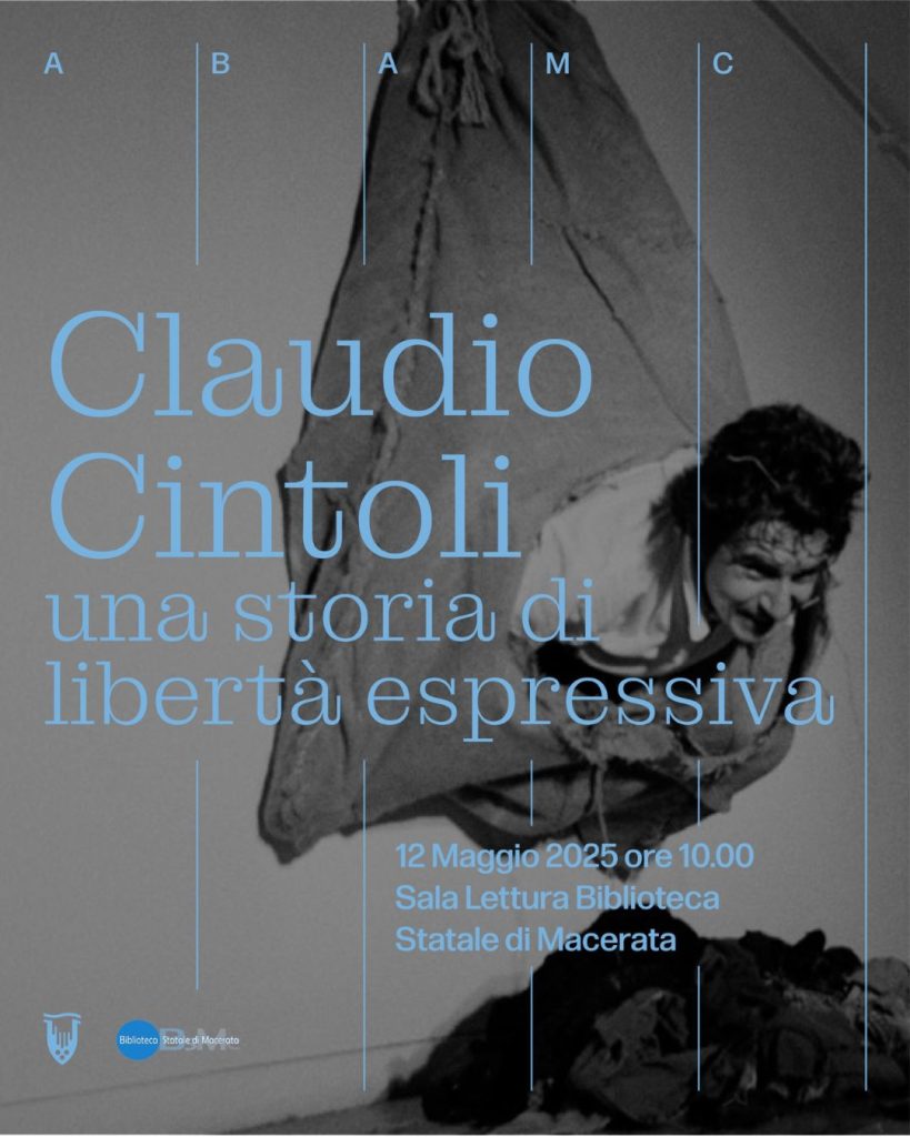 locandina evento claudio cintoli una storia di libertà espressiva