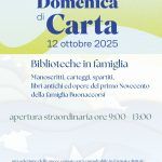 Manoscritti, carteggi, spartiti, libri antichi ed opere del primo Novecento della famiglia Buonaccorsi