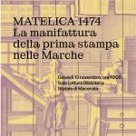 Matelica 1474. La manifattura della prima stampa nelle Marche