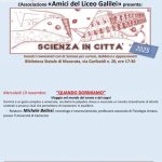 Scienza in città - "QUANDO DORMIAMO"
