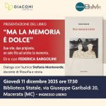 Presentazione del libro "Ma la memoria è dolce"