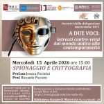 A due voci: intrecci contro-versi dal mondo antico alla contemporaneità