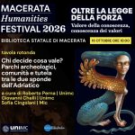 Macerata Humanities Festival 2026 - Chi decide cosa vale? Parchi archeologici, comunità e tutela tra le due sponde dell’Adriatico